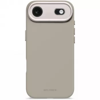 Decoded AntiMicrobial Silicone Back Cover for iPhone 17 Air with MagSafe (Soft Taupe)