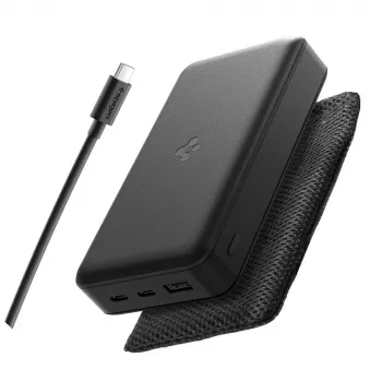 Spigen EA3020 power banka 20000 mAh 30W černá