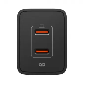 SPIGEN ESSENTIAL EE472EU 2-port síťová nabíječka 47W černá