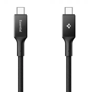 Spigen EB10010CC Essential USB-C na USB-C kabel 100W 1m černý