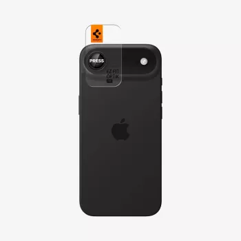 Ochrana fotoaparátu Spigen Optik Pro Glas.tR EZ Fit 2 ks pro iPhone Air, černá, AGL09863