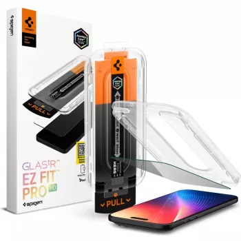 Spigen Glas.tR EZ Fit Pro AC Privacy ochranná fólie displeje pro iPhone Air