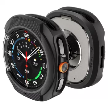 Pouzdro Spigen Liquid Air pro Samsung Galaxy Watch 8 Classic (46 mm), matně černé (ACS09841)