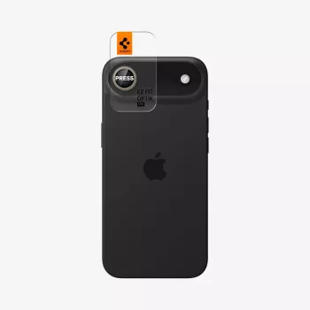 Spigen Optik Pro Glas.tR EZ Fit ochrana fotoaparátu 2 ks pro iPhone Air, zlatá, AGL10131
