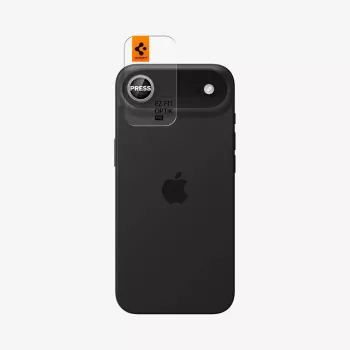 Spigen Optik Pro Glas.tR EZ Fit ochrana fotoaparátu 2 ks pro iPhone Air, stříbrná, AGL10132
