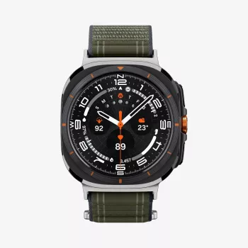 SPIGEN WBF0 řemínek pro Samsung Galaxy Watch Ultra 2024/2025 (47 mm), zelený