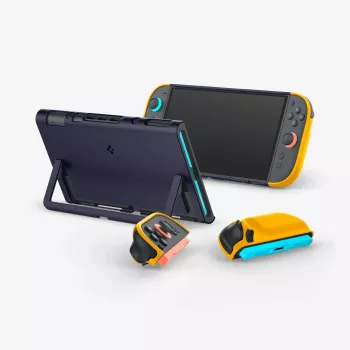 Pouzdro SPIGEN Nano Pop pro Nintendo Switch 2, Blueberry Navy