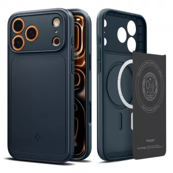 Spigen Thin Fit Mag MagSafe pouzdro pro iPhone 17 Pro Max, Metal Slate