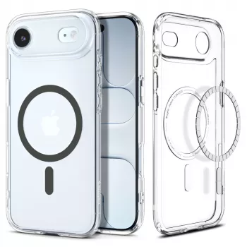Pouzdro Spigen Ultra Hybrid Mag MagSafe pro iPhone 17 Air, Clear/Graphite