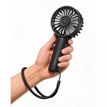 Přenosný ruční ventilátor SPIGEN A905 Mini, černý