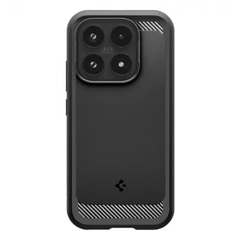 Pouzdro Spigen Rugged Armor pro Xiaomi 17, matně černé