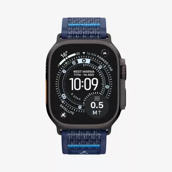 Řemínek k hodinkám Spigen Athlex Air 2 pro Apple Watch 44/45/49 mm, Active Navy Blue