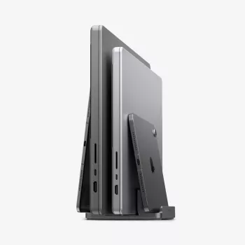 Vertikální stojan na notebook SPIGEN LD208S4, Space Grey