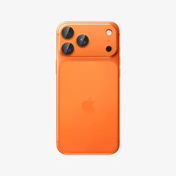 Spigen Optik Pro XL GLAS.TR EZ FIT ochrana fotoaparátu pro Apple iPhone 17 Pro Max oranžová