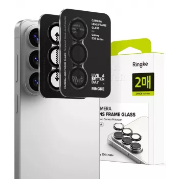 Ringke Camera Frame Protector 2 ks pro Samsung Galaxy S26 / S26+ Plus - černý