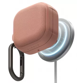 Pouzdro Ringke Onyx Magnetic MagSafe pro Samsung Galaxy Buds 4 / 4 Pro, Constant Coral