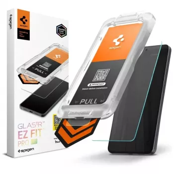 Spigen Glas.tR EZ Fit Pro AC HD tvrzené sklo na displej pro Samsung Galaxy S26+ Plus, čiré