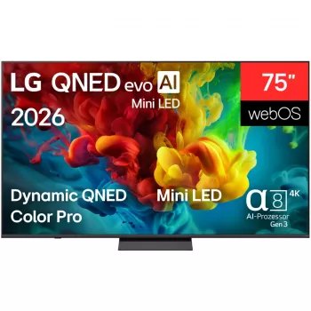LG 75QNED83B6A 75-inch QNED MiniLED 4K Smart TV (2026)