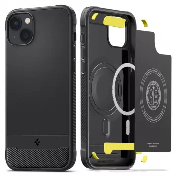 Spigen Rugged Armor Mag MagSafe pouzdro pro iPhone 14 matně černé