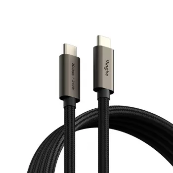 RINGKE USB 3.2 Gen 2x2 Type-C kabel PD 240W 100cm černý
