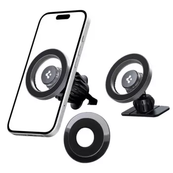 SPIGEN MFT13 Magnetic MagSafe Dashboard & Vent Car Mount, Black
