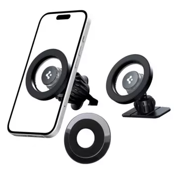 SPIGEN MFT13 Magnetic MagSafe Dashboard & Vent Car Mount, Silver