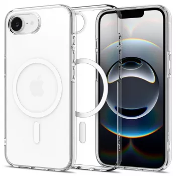Pouzdro Spigen Liquid Crystal Mag MagSafe pro iPhone 16e, čiré