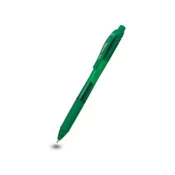 Pentel EnerGel X Zatahovací gelové pero - zelený inkoust - 0,7 mm střední hrot - plastové tělo - oboustranné