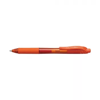 Pentel EnerGel X Zatahovací gelové pero - oranžová - 0,7 mm střední hrot - oboustranné