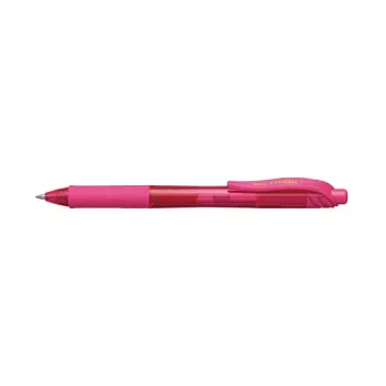 Pentel EnerGel X Zatahovací gelové pero s tekutým inkoustem - růžová - 0,7 mm - oboustranné