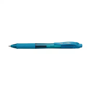 Pentel EnerGel X Zatahovací gelové pero - modrý inkoust - 0,7 mm - modré tělo - plast - oboustranné