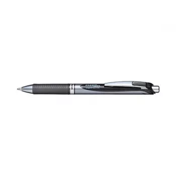 Gelové rollerové pero Pentel EnerGel BL80-AX 0,5mm jehlový hrot, zatlačovací, černý inkoust