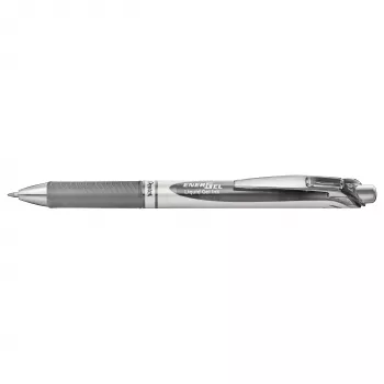 Pentel EnerGel BL77-NX zatlačovací gelové pero - šedý inkoust - 0,7 mm - plnitelné
