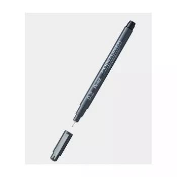 Fineliner Pentel Pigment 0,3 mm černý