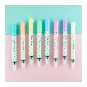 Štětcové pero Pentel Milky Brush oranžové