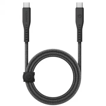 ENERGEA Flow USB-C na USB-C kabel 1,5 m černý 240W 5A PD rychlonabíjení