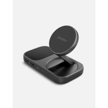ENERGEA WiDock Plus 7v1 USB-C 3.1 dokovací stanice s Qi2 bezdrátovým nabíjením, grafitová