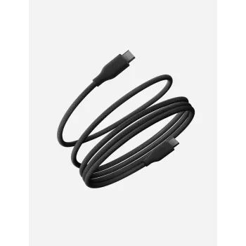 ENERGEA Helix 60 USB-C na USB-C magnetický kabel 1,5 m černý