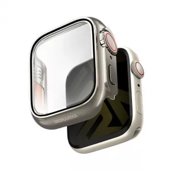 Skinarma Gado Pro pouzdro pro Apple Watch 41 mm - titan