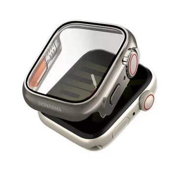 Skinarma Gado Pro pouzdro pro Apple Watch 41 mm - titan