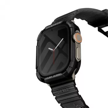 SKINARMA Kurono pouzdro pro Apple Watch Ultra 49 mm - černé