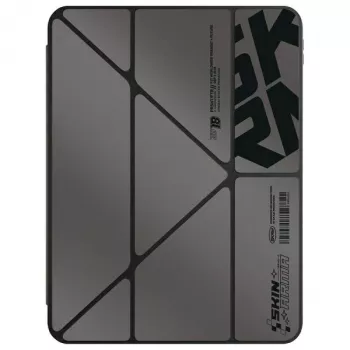 Skinarma Kira Kobai foliové pouzdro pro iPad Pro 11 inch M4 2024 / M5 2025, Gunmetal