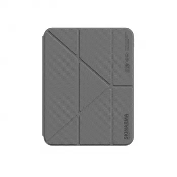 Skinarma Zeta foliové pouzdro pro iPad 11 (A16, 2025) / iPad 10,9 inch (10. generace, 2022) - šedé