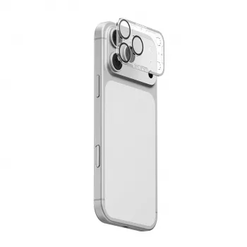 Skinarma Magma plně matný chránič objektivu fotoaparátu pro iPhone 17 Pro - šedý