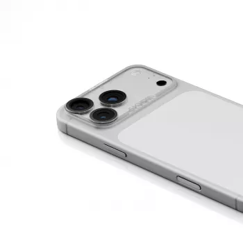 Skinarma Magma plně matný chránič objektivu fotoaparátu pro iPhone 17 Pro - šedý