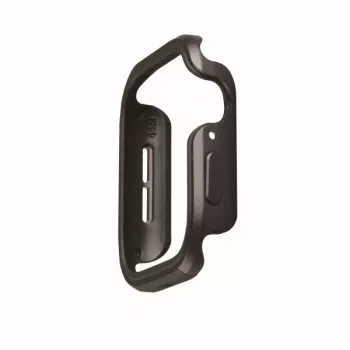 UNIQ Valencia pouzdro pro Apple Watch Series 4/5/6/SE/SE3 40 mm gunmetalově šedé