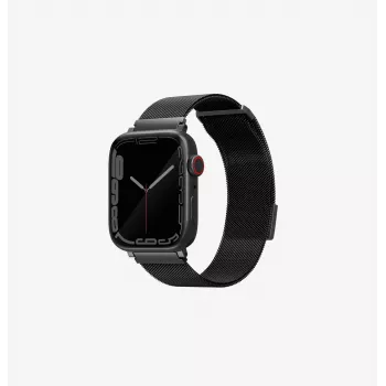UNIQ Dante řemínek pro Apple Watch z nerezové oceli, Graphite, 38/40/41mm