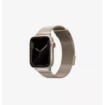 UNIQ Dante řemínek pro Apple Watch z nerezové oceli, Graphite, 38/40/41mm
