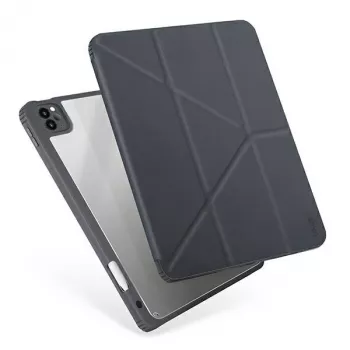 Pouzdro folio UNIQ Moven pro iPad 10.2 (2021/2020/2019) – antracitově šedá