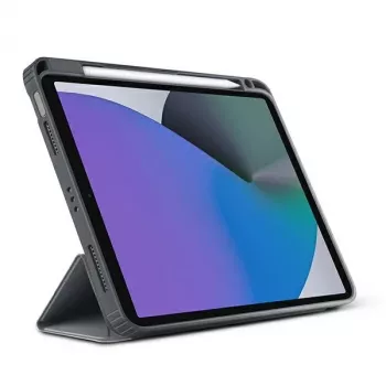 Pouzdro folio UNIQ Moven pro iPad 10.2 (2021/2020/2019) – antracitově šedá